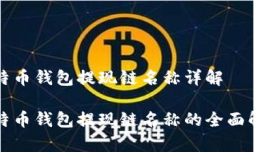 比特币钱包提现链名称详解

比特币钱包提现链名称的全面解析